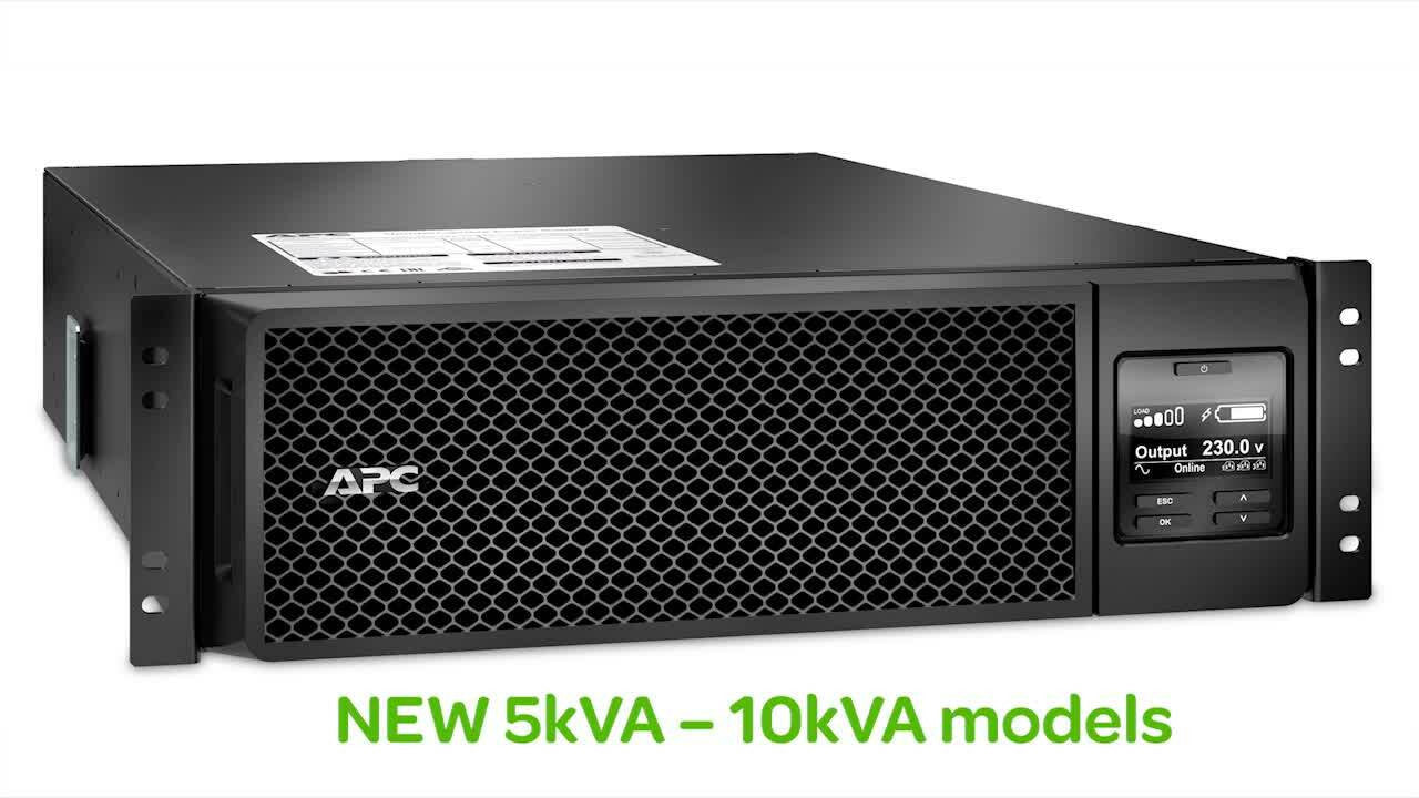 APC Smart-UPS On-Line, 5.4kVA, Rackmount 3U, 208V – Custom Networks