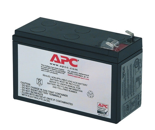 APC Replacement Battery Cartridge for Back-UPS 12V 9Ah Lead-Acid Battery, 2-Year Repair or Replace Warranty